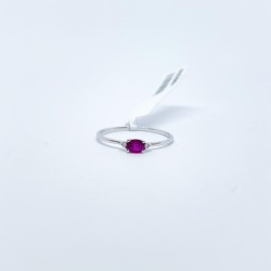 Anillo Rubí Mini Oval – Victoria Fine Jewelry