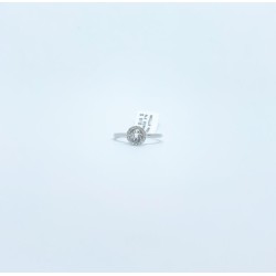 Anillo Topacio Blanco Con Halo De Diamantes – Victoria Fine Jewelry