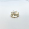 Anillo Tres Líneas Con Estrella – Victoria Fine Jewelry